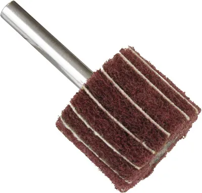 Produktbild von 30 mm Vlies Flies Schleifmop Lamellenschleifer Fächerschleifer Schleifwalzen K80