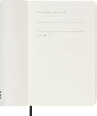 Immagine prodotto di MOLESKINE calendario tascabile 2025 settimane P/A6 nero