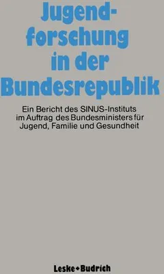 Produktbild von Jugendforschung in der Bundesrepublik
