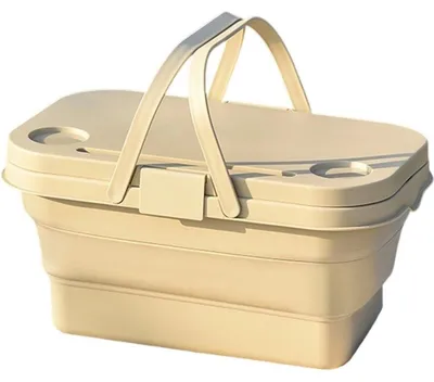 Produktbild von Faltbarer Picknickkorb mit Tisch und großem Fassungsvermögen
