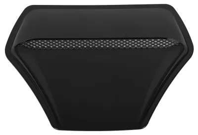 Image de Cache d'aération pour capot, résistant à la chaleur, pour Mitsubishi Lancer Evolution X EVO 10, finition noire brillante