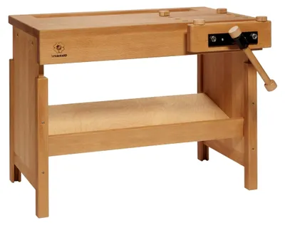 Produktbild von Glückskäfer Kinder Werkbank zum Basteln und Werken, 79 cm breit, 46 cm tief, 60 cm hoch