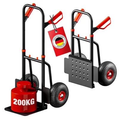 Produktbild von ATHLON TOOLS Schwerlast-Sackkarre klappbar 200kg - schwarz
