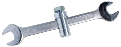 Obrázek produktu pro Montážní klíč Dönges, chromovaný, nastavitelný, 17 x 19 mm , chromovaný