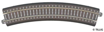Produktbild von Tillig B-Gleisstück geb. R11 R31