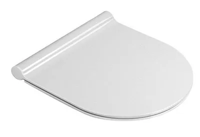 Produktbild von GSI PURA/KUBE X WC-Sitz, SLIM, Soft Close, Duroplast, weiß MS76SN11