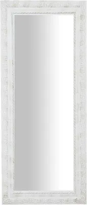 Produktbild von Famanu Wandspiegel 80 x 34 cm - Rechteckiger Holzspiegel für Badezimmer, Schlafzimmer und Flur