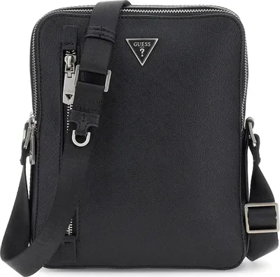 Image de Guess Sacoche Torino Top Zip Cross Black