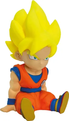 Image de Skarbonka Dragon Ball - Son Goku Super Saiyan 19 cm, PVC, Licencjonowana