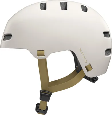 Obrázok produktu pre Cyklistická prilba ABUS XOXO ECO - mestská prilba skejtového vzhľadu - prilba na skateboard, bicykel, kolobežku - všetky komponenty čiastočne alebo úplne recyklované - pre tínedžerov a dospelých - sivá, veľkosť S (51-55 cm)