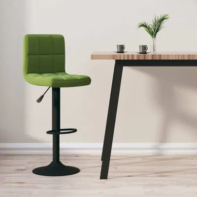 Produktbild von Möbel Barhocker Hellgrün Samt  - Barhocker 334296