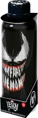 Produktbild von Venom Edelstahl-Trinkflasche Face