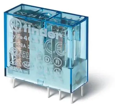 Image de F40-52-9-024-0000 Relais miniature 8A 2P 24V DC pour circuits imprimés et supports