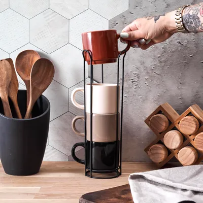 Image de Tasse Unie X4 Avec Support