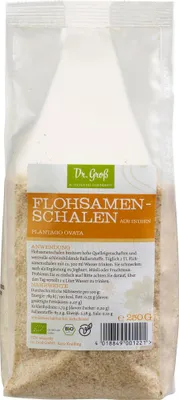 Zdjęcie produktu dla Dr. Groß Flohsamenschalen 250g