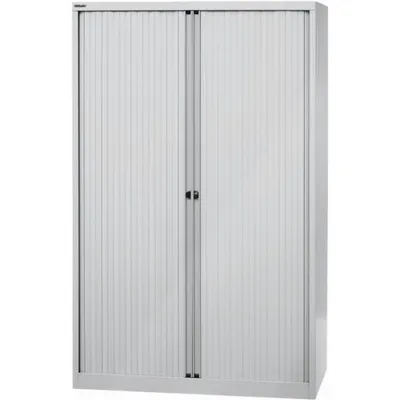 Produktbild von BISLEY Rollladenschrank EuroTambour Maße: 120 x 198 x 43 cm (B x H x T) Anzahl der Fachböden: 4 Fachböden