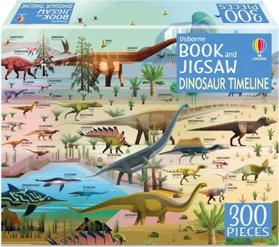Produktbild von Usborne Book and Jigsaw Dinosaur Timeline