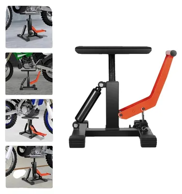 Produktbild von Motorradhebebühne, Tragfähigkeit 400 kg, Plattengröße 28*17 cm, Ungehobene Höhe 25-35 cm, Gehobene Höhe 33-40 cm, Bruttogewicht 6,6 kg