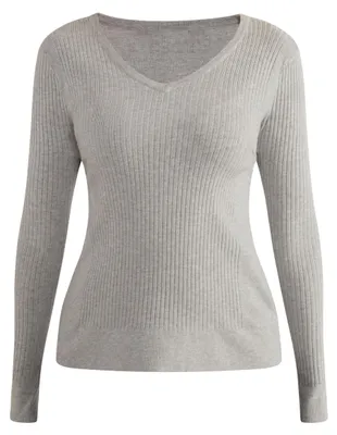 Image de Pull MALUBA pour femme - Gris, M/L
