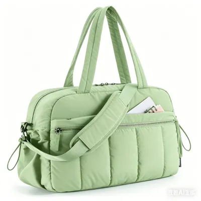 Produktbild von Reisetasche Damen 24L, Sporttasche Weekender Tasche, Wasserabweisend, Handgepäck Tasche, Gym Bag, Kliniktasche Geburtstasche mit PVC Nassfach