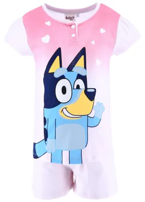 Produktbild von Schlafanzug kurz Bluey Hellrosa 98 cm