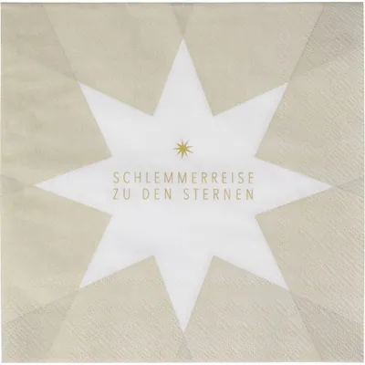 Produktbild von Serviette "Schlemmerreise zu den Sternen"