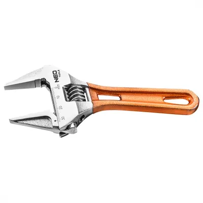Obrázek produktu pro NEO TOOLS Krátký nastavitelný klíč 139 mm, rozsah 0-32 mm