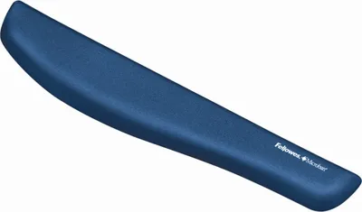 Produktbild von Mauspad PlushTouch mit Handgelenkauflage blau Packung mit 4 Stück