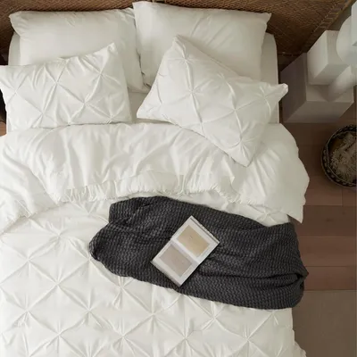 Produktbild von ANTCOOL Bettwäsche 1 Bettbezug 240x220 cm, Kissenbezug 80x80 cm 3-teiliger Bettbezug 100% Baumwolle mit Reißverschluss