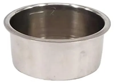 Espressofilterkorb 51 mm, einwandig, für 2 Tassen, RVS