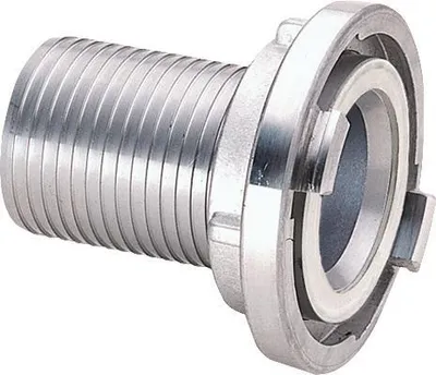 Immagine prodotto di Cupola di aspirazione, portagomma Storz B scanalato, dimensione 75 mm, alluminio.