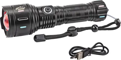 KesTek LED Taschenlampe KTFL-3 1100 Lumen Zoom Powerbank Glasbrecher langlebig 4066986404528 407943 40452KT