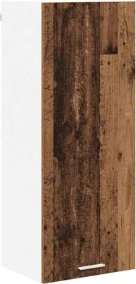 Zdjęcie produktu dla Szafka wisząca z przechowywaniem Stare drewno 40 x 31 x 100 cm