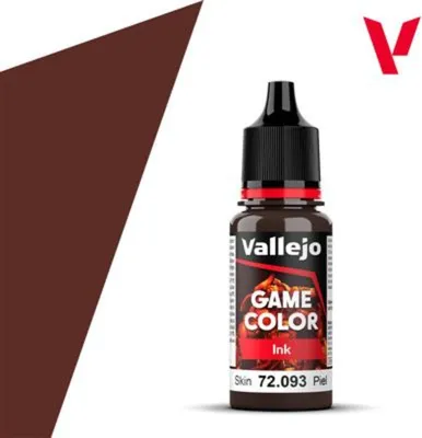 Immagine prodotto di Vernice acrilica Vallejo 72093 Skin Wash Ink 17ml Vernice per miniature