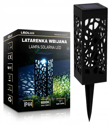Produktbild von LEDLUX Solarlampe Garten Außen Wbijana Kaltweiß Dekorativ