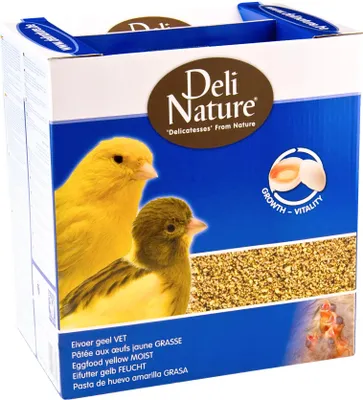 Produktbild von Deli Nature Eifutter feucht gelb 10kg