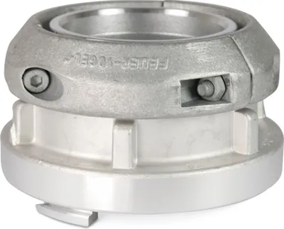 Produktbild von Storz Saugkupplung mit Klammern für Flachschlauch - Aluminium 125 mm