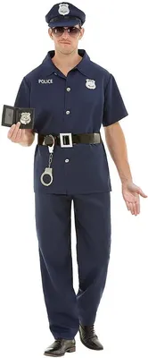 Produktbild von US Cop Kostüm Größe: M
