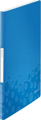 Produktbild von Leitz WOW, Blau, Metallisch, Polyvinylchlorid (PVC), 20 Taschen, A4, 231 mm, 13 mm