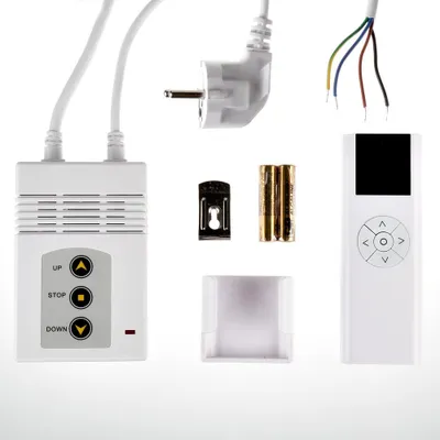 Obrázok produktu pre Diaľkové ovládanie elektrický trámový motorizovaný paraván rádiový kábel markízy roletová súprava