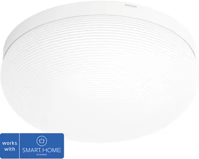 Obrázek produktu pro Philips Hue White and Color ambiance Stropní svítidlo Flourish, Chytré stropní světlo, Bluetooth/Zigbee, Bílá, LED, Sklo, Žárovky bez možnosti výměny