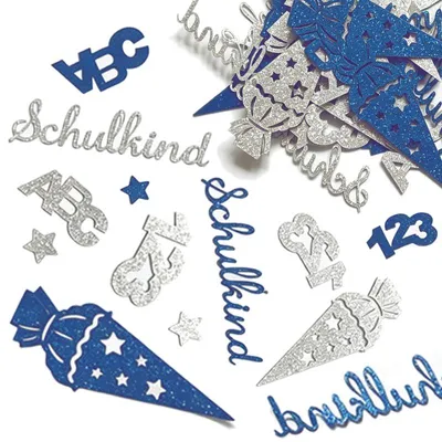 Productafbeelding van 50 Stuks Confetti voor Schoolkinderen Glitters voor Schoolstart 2026