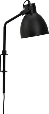 Produktbild von Wandleuchte Wandlampe LED Wandleuchte Leselampe Wand Nachttischlampe Metall Schlafzimmer  schwarz