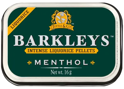 Immagine prodotto di Barkleys Liquorice Pastilles liquirizia piccante con aroma di mentolo 16g