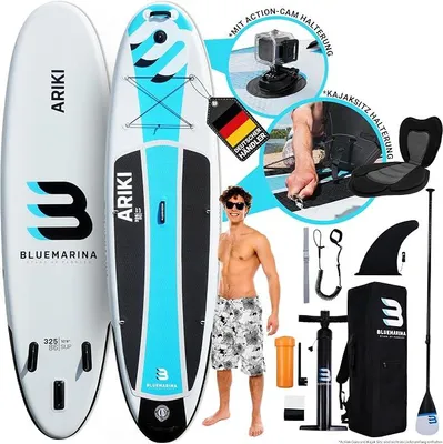 Imagen del producto de Tabla de Stand Up Paddle Silecomplaza Ariki | 305x76x13,5 cm | 325x86x16,5 cm