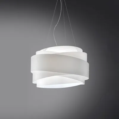 Produktbild von Moderne 3-Licht-Hängebirne in Polilux Weiß D60 Italy