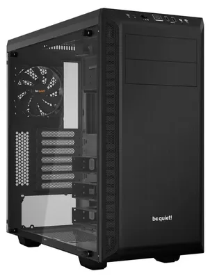 Zdjęcie produktu dla be quiet! Pure Base 600 Window, Midi Tower, PC, Czarny, ATX, micro ATX, Mini-ITX, Tworzywo sztuczne ABS, Plastik, Stal, Szkło hartowane, Gaming