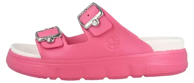 Produktbild von Rieker Pantoletten in Übergrößen Rosa P2180-32 große Damenschuhe