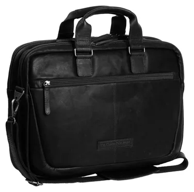 Produktbild von The Chesterfield Brand Seth -laukku 15,6" kannettavalle tietokoneelle, musta