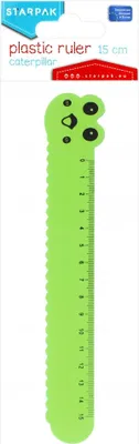 Immagine prodotto di Righello di plastica 15cm Bruco